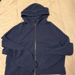 lululemon athletica Blue WAFFLE Jacket